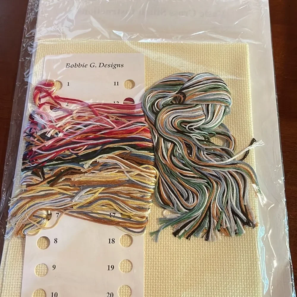 Bobbie G. Designs Counted Cross Stitch Kit Womens Work is Never Done NEW…